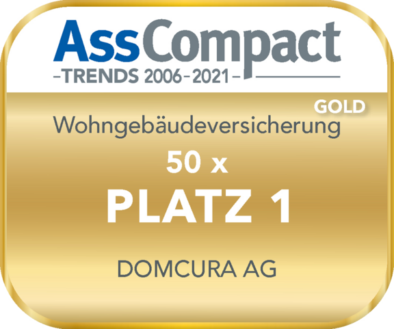 AssCompact Trends Jubilaeumssiegel Wohnegbaeude