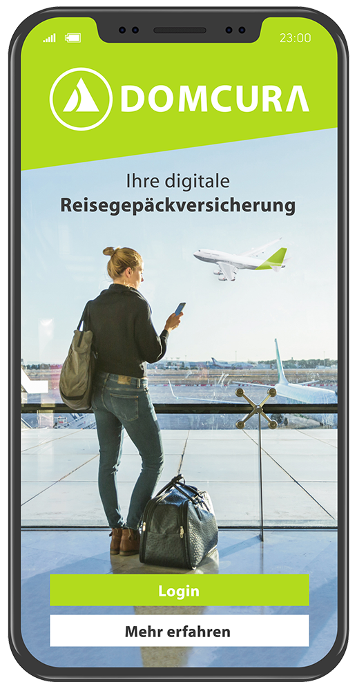 Reisegepäckversicherung APP Reisegepäckversicherung APP